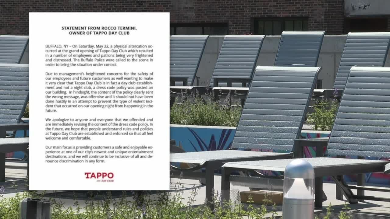 Tappo Day Club issues statement after viral post on club's dress code