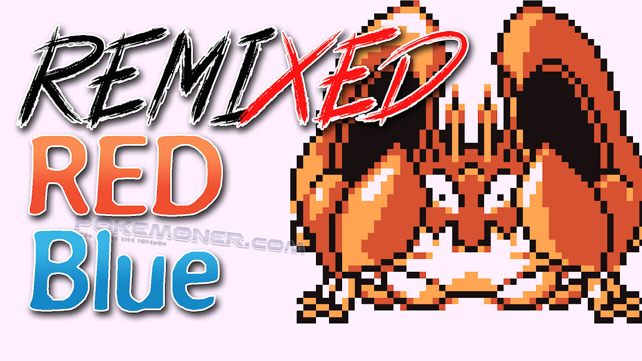 Pokemon Remixed Blue & Red - GB Hack ROM has Steel, Dark-type! Gym Leaders are buffed, Pokemon...