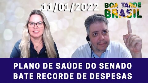 Plano de saúde do Senado bate recorde de despesas - 11/01/2022