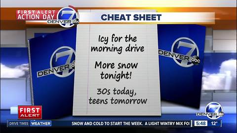 Monday morning forecast: First Alert Action Day