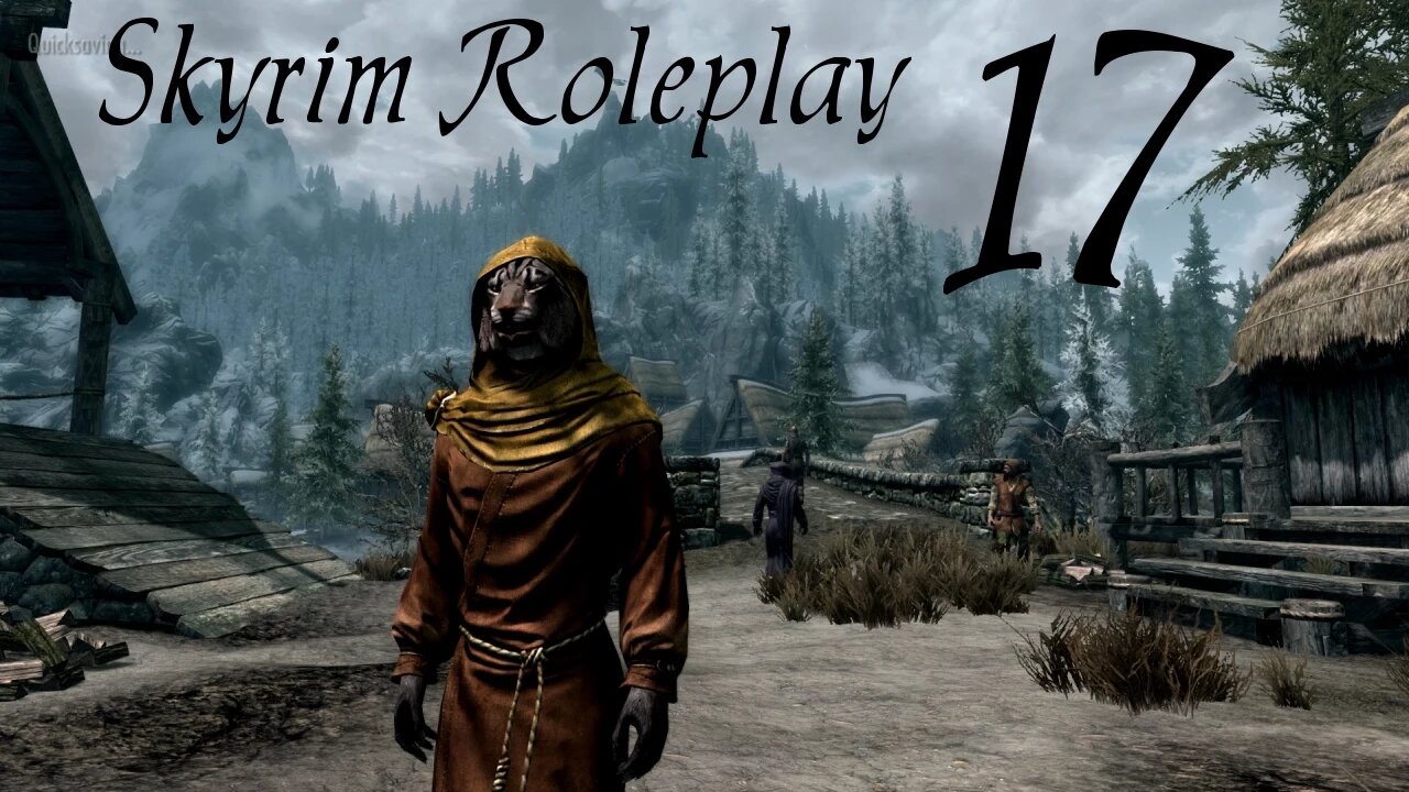 Skyrim part 17 - Enter the Khajiit [modded roleplay let's play]