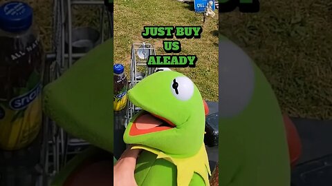 DOING MY BEST KERMIT VOICE TRYING TO GET A BETTER DEAL!!!