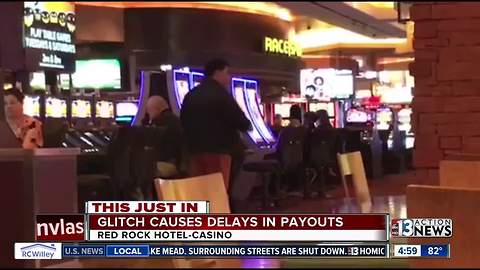 Glitch in payouts now fixed at Red Rock Casino