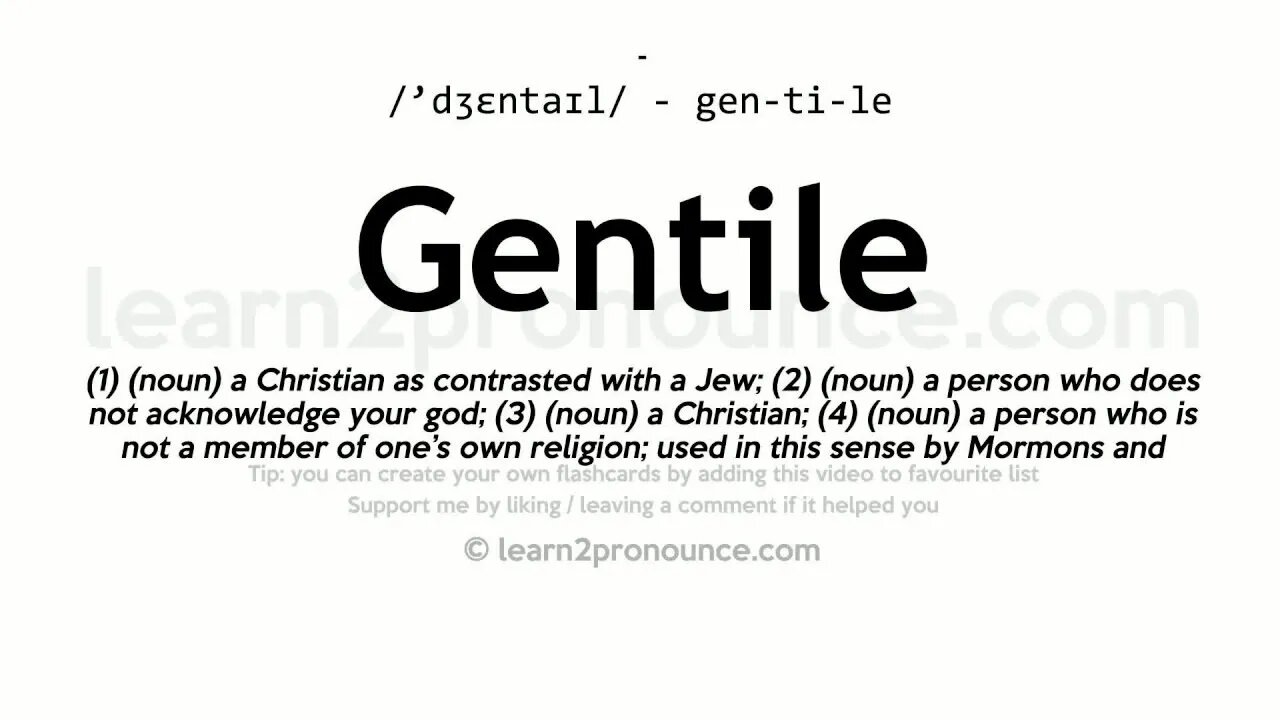Salt of the Earth and Teowt Ministries debate on who the Gentiles are RERUN.