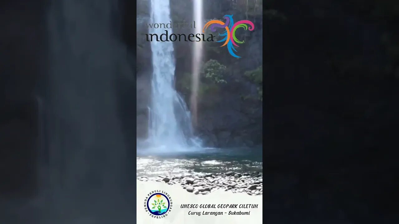 Larangan Waterfall #short #shortsvideo