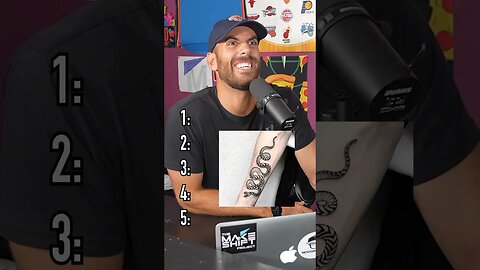 Blind Ranking Tattoos! #shorts #tattoo #ranking #blind #art #skin