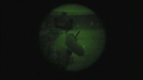 Pararescuemen Conduct Weapons Training in Darkness