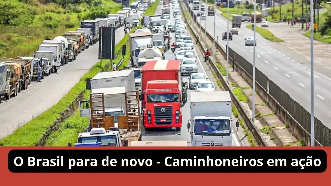CAMINHONEIROS EM AÇÃO - AUGUSTO NUNES SAI DA JP
