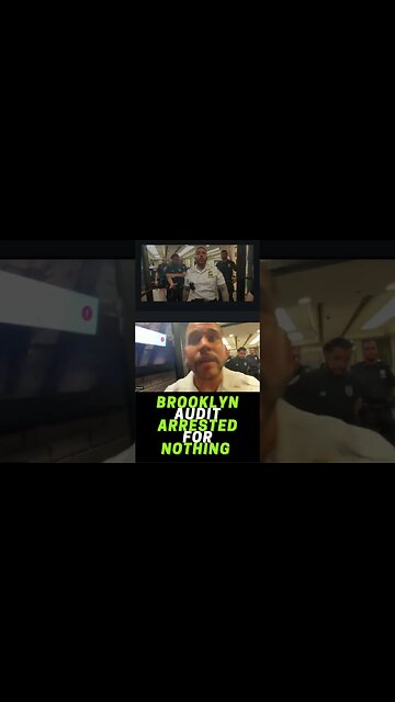 🍁🚔🎥 @brooklynaudit targeted by NYPD....Again #shorts