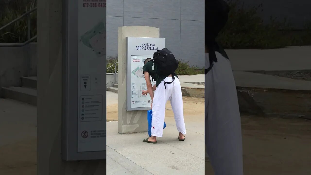 2019/7/25昭道館選手団Mesa Collegeに到着