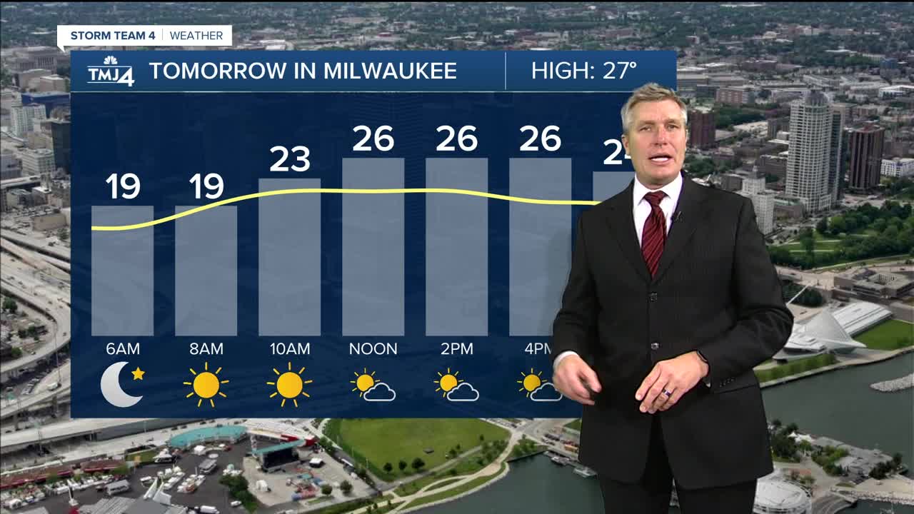 Flurries tonight, breezy and chilly for the rest of the week