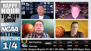 College Basketball Picks, Predictions and Odds | Happy Hour Tip-Off Show for January 5