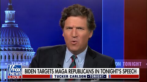 Tucker: Biden Crossed a Dangerous Place Saying All Who Disagrees with Him Is a Threat to America