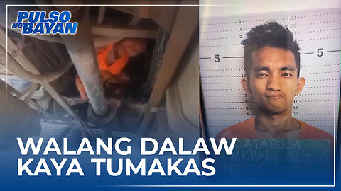 Inmate na si Catarroja, naburyong dahil walang dalaw kaya tumakas