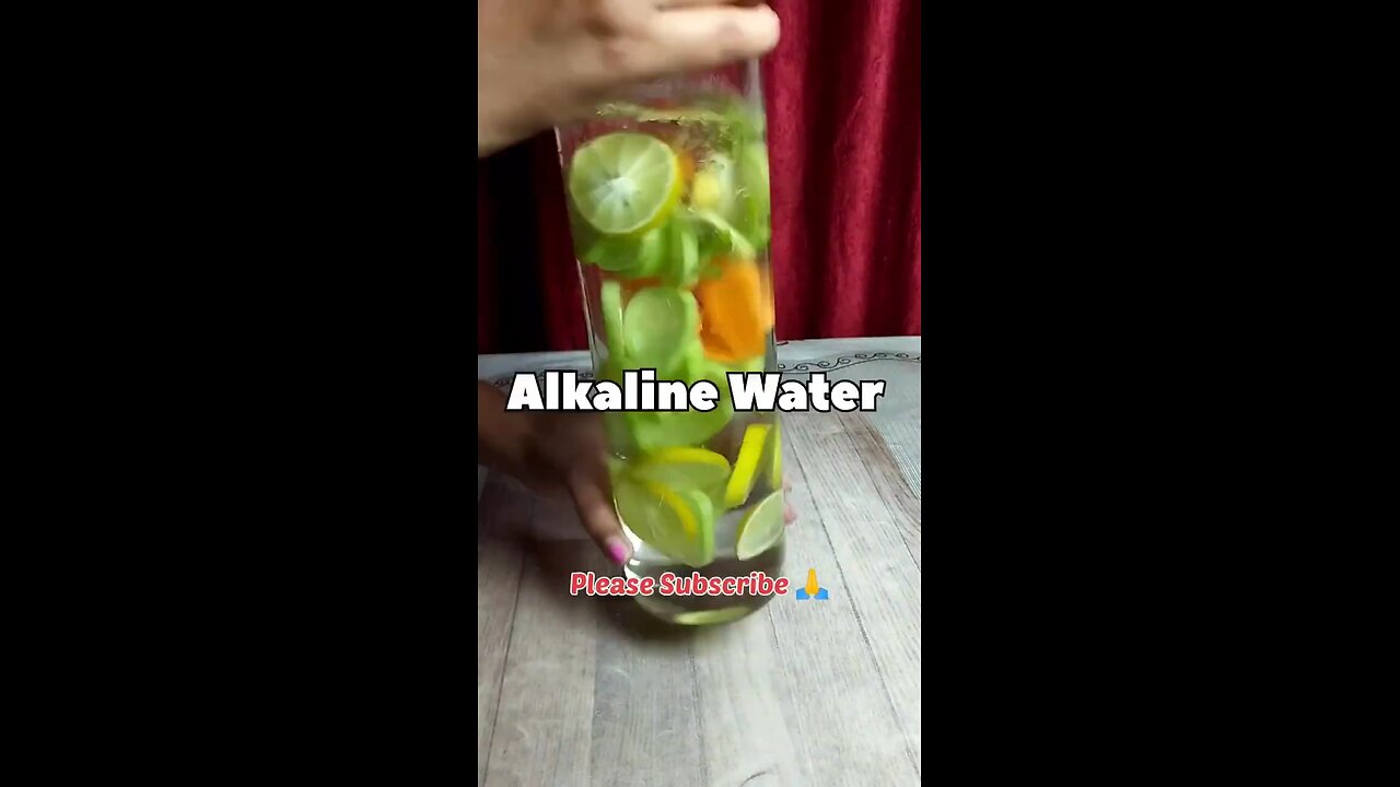 recipe of super healthy alkaline water