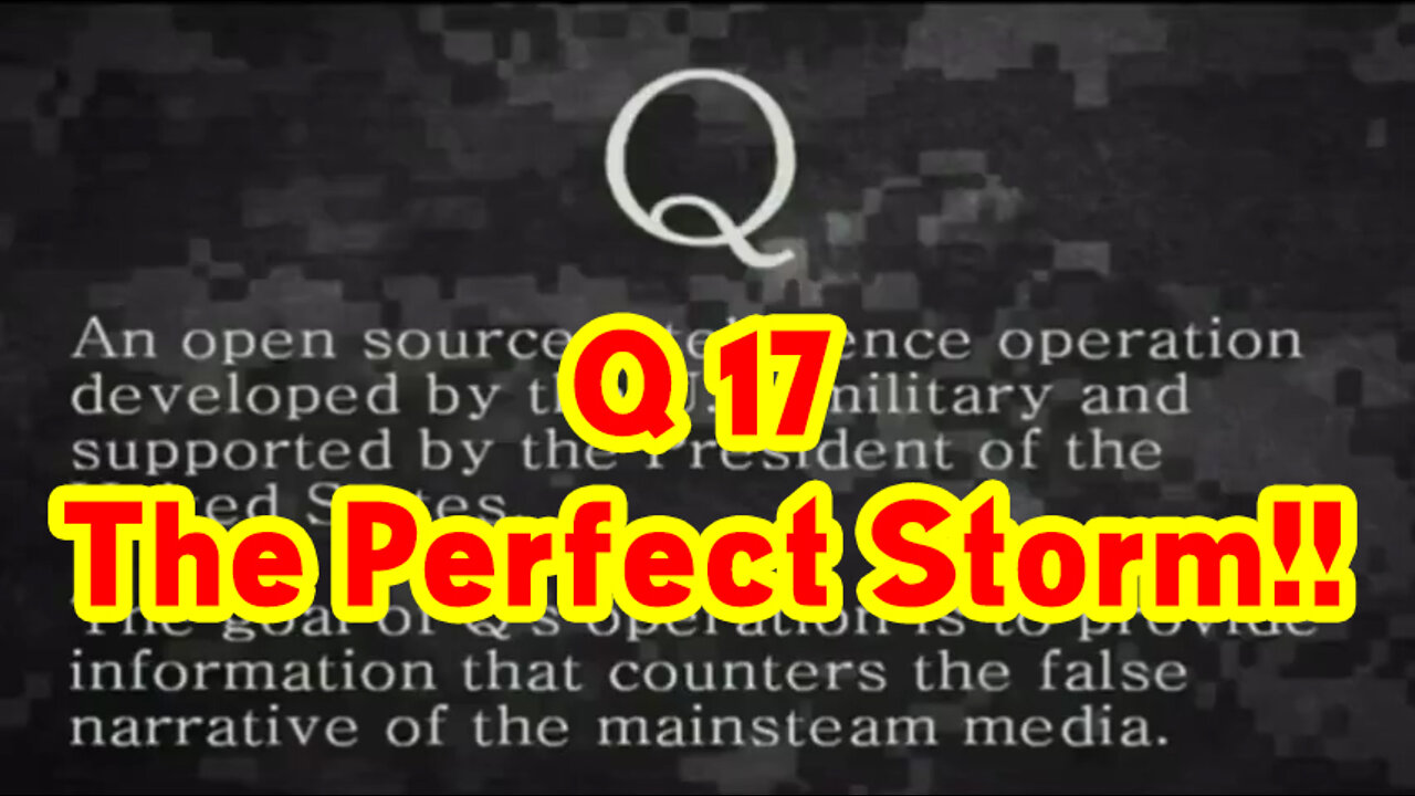 Q 17 ~ The Perfect Storm!!