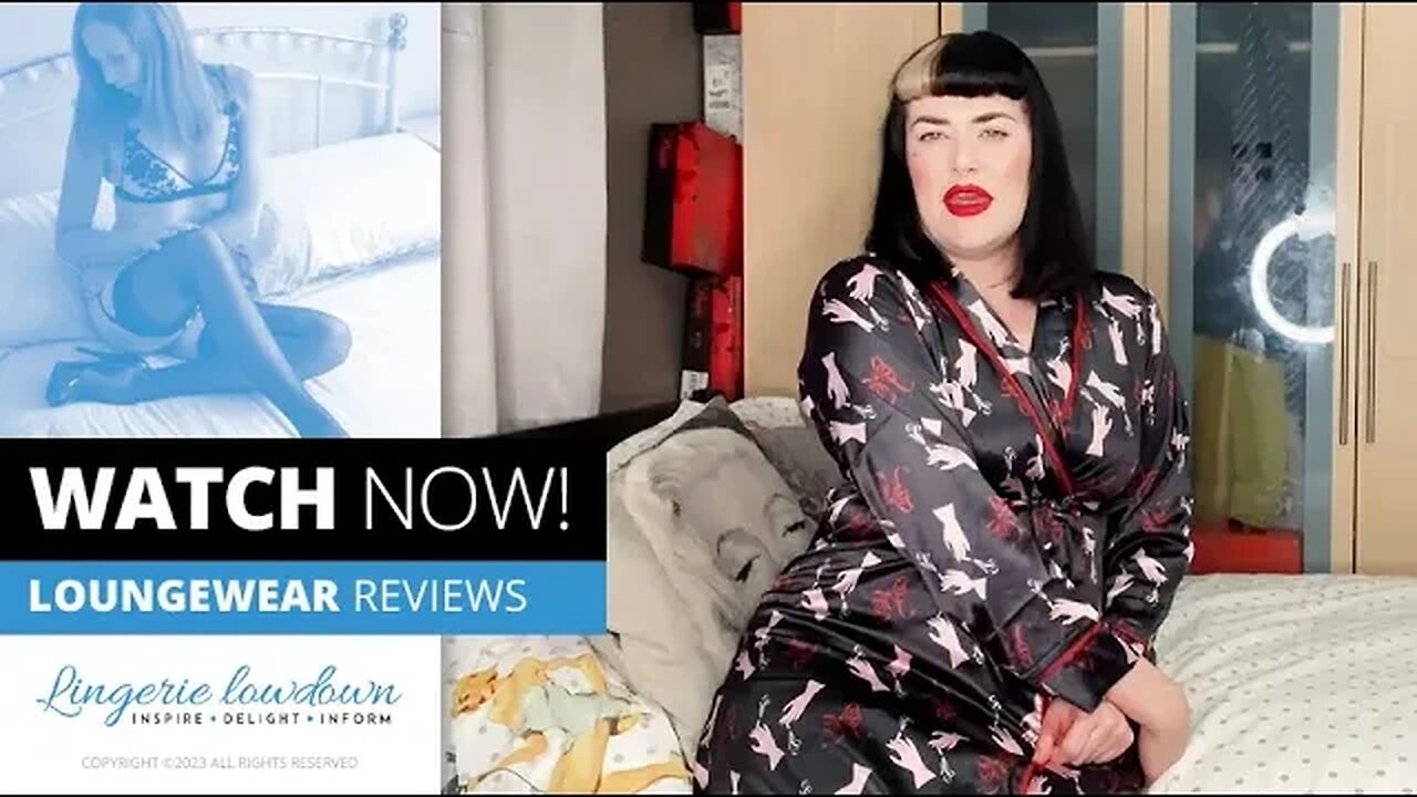 Daisy Mae : Bettie Page Blaze smoking robe [PREVIEW]