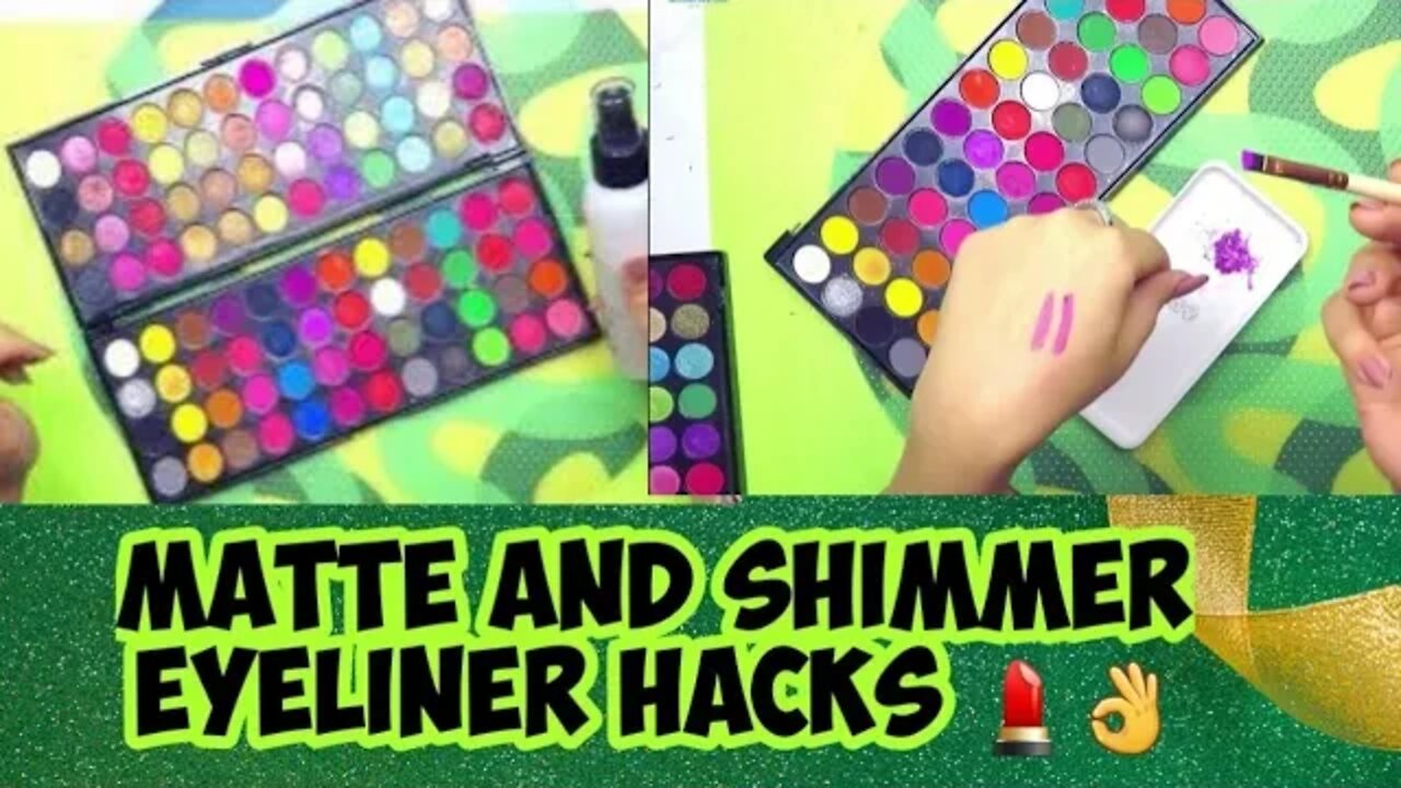 Parlor Secret Coloured Eyeliner Hacks | Makeup Tips and Tricks | Diy eyeliner hacks | Makeup hacks