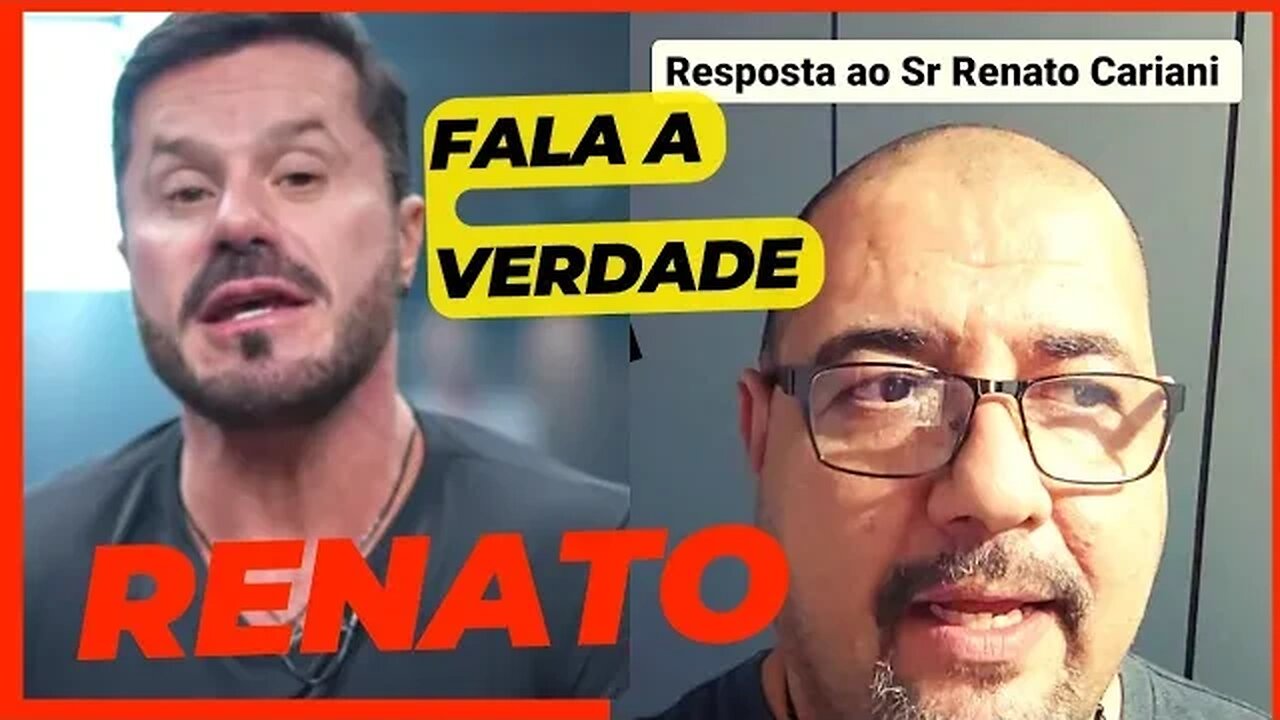 POLÊMICA! Felix Bonfim manda resposta a Renato Cariani