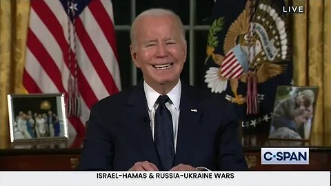 Biden habla con el plueblo americano.