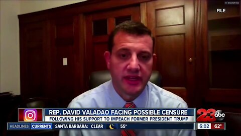 Rep. David Valadao facing possible censure following his support to impeach former President Donald Trump