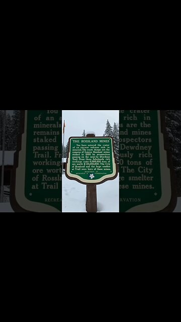 Rossland Mine. Rossland, BC #shorts #rossland