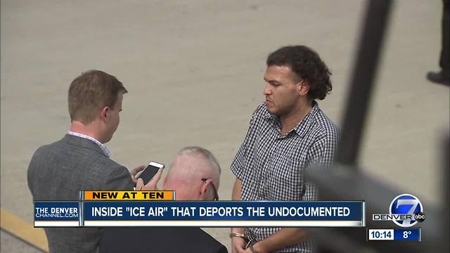 Many people deported from Denver this year by airplane after arrests by ICE