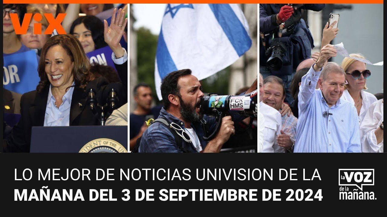 Lo mejor de Noticias Univision de la mañana | martes 3 de septiembre de 2024