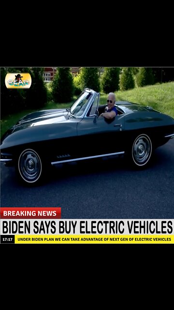 🚗 Biden Wants Americans To Buy Electric Vehicles While He Drives A Corvette
