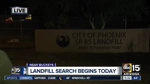 Police to search landfill for missing Phoenix woman