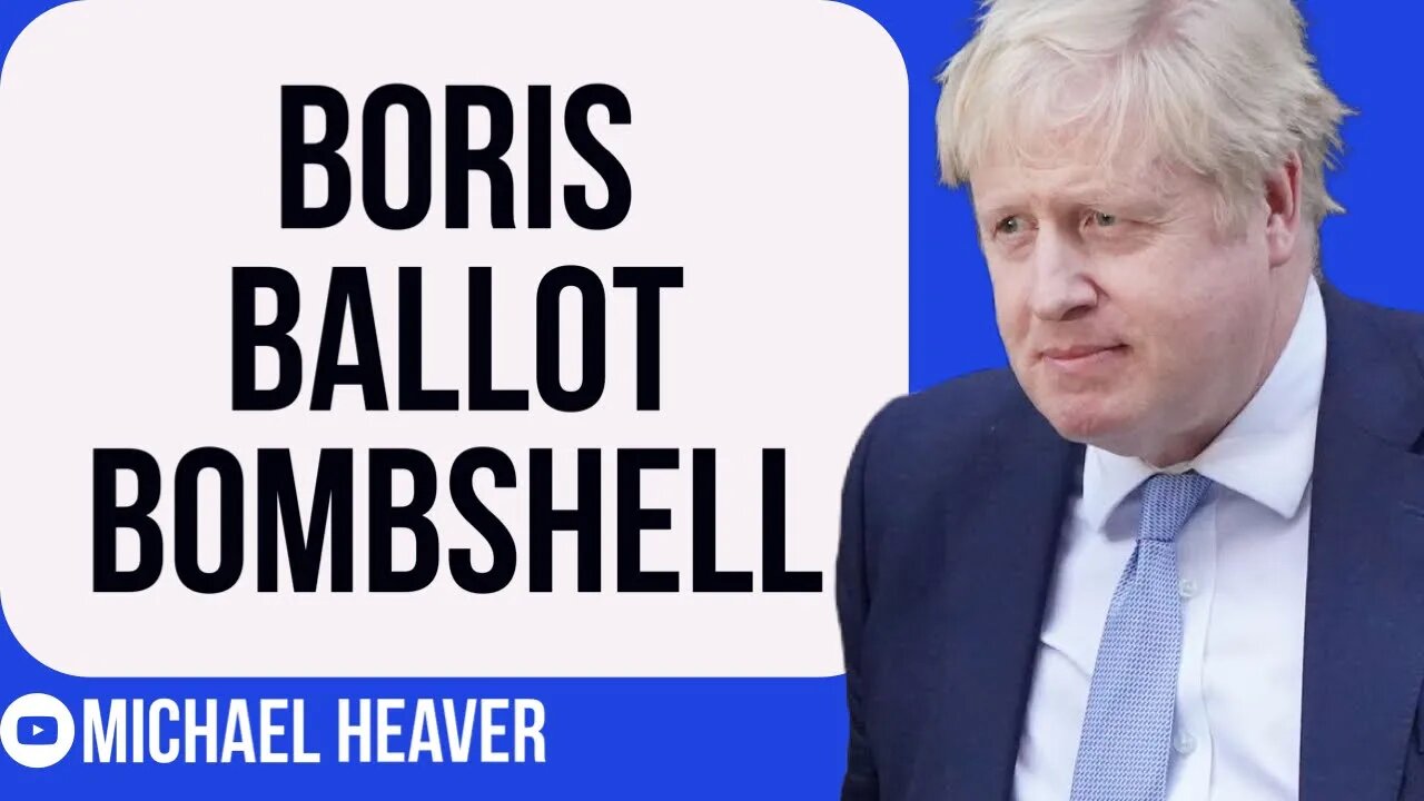 Boris Johnson Election Ballot BOMBSHELL