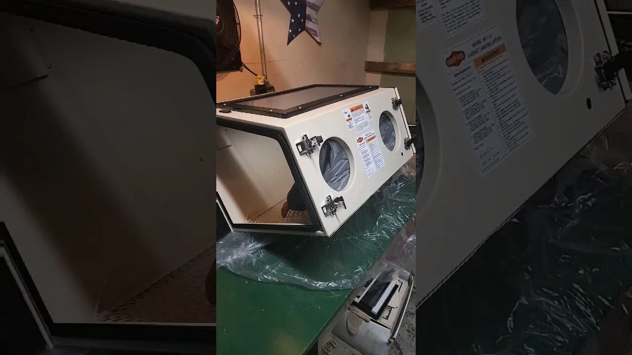 When Kids Get A Hold Of Parents Expensive Tools Workshop Fox Sandblaster