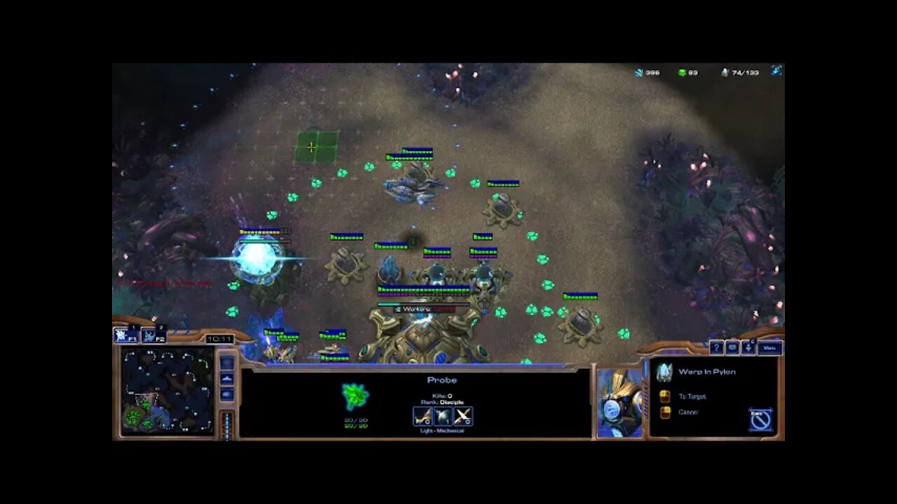 Session 6: Starcraft II (1v1 matchmaking as random) - -