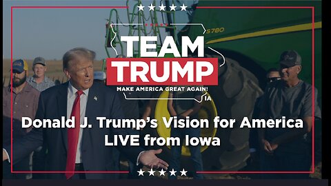 Donald J Trump's Vision for America Jan 13, 7:30 pm ET