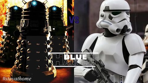 DALEKS VS STORMTROOPERS STAY AT HOME