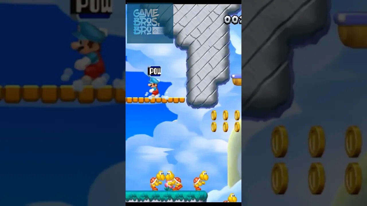 Pow... #mario #gaming #supermariobros #gameplay