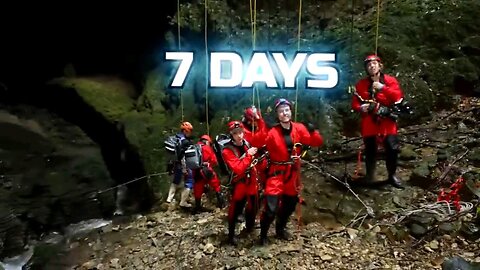 7 Days cave world top deep forest tour - mrbeast and full team