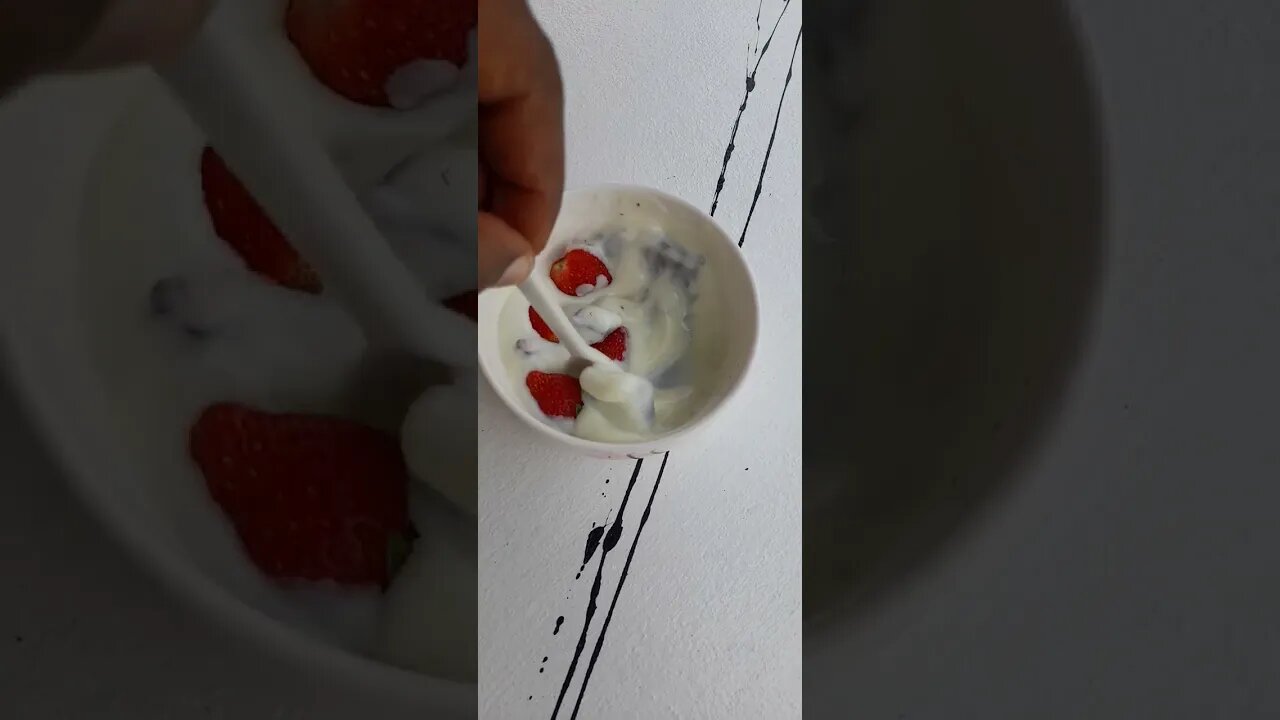 #yogurt #chocolate #strawberry