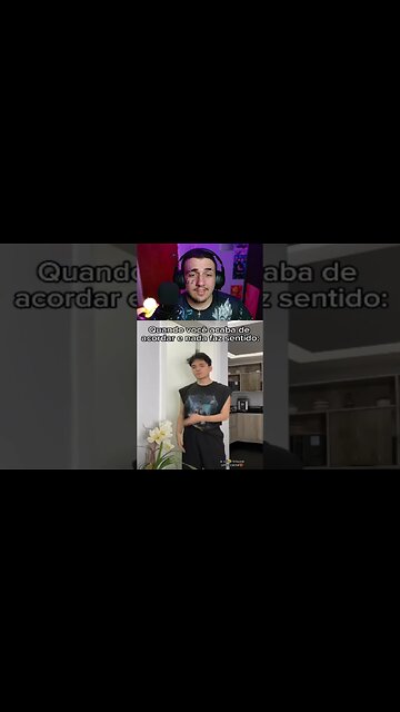QUANDO VOCÊ ACABA DE ACORDAR E NADA FAZ SENTIDO 😹 | Morimura #react