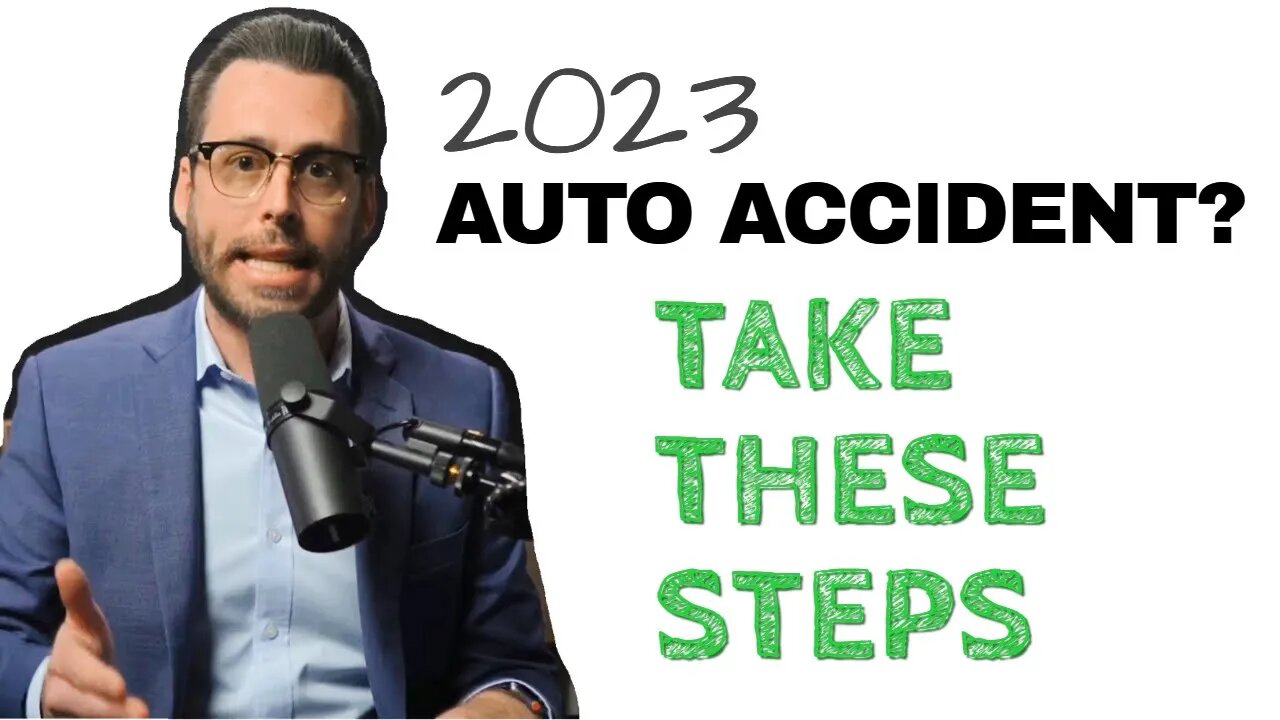 BIG CHANGE! New Guidance On What To Do After An Auto Accident | Take These Steps to Protect Yourself