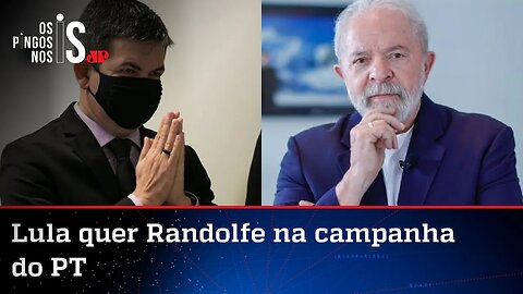 Lula chama Randolfe Rodrigues para coordenar campanha à Presidência