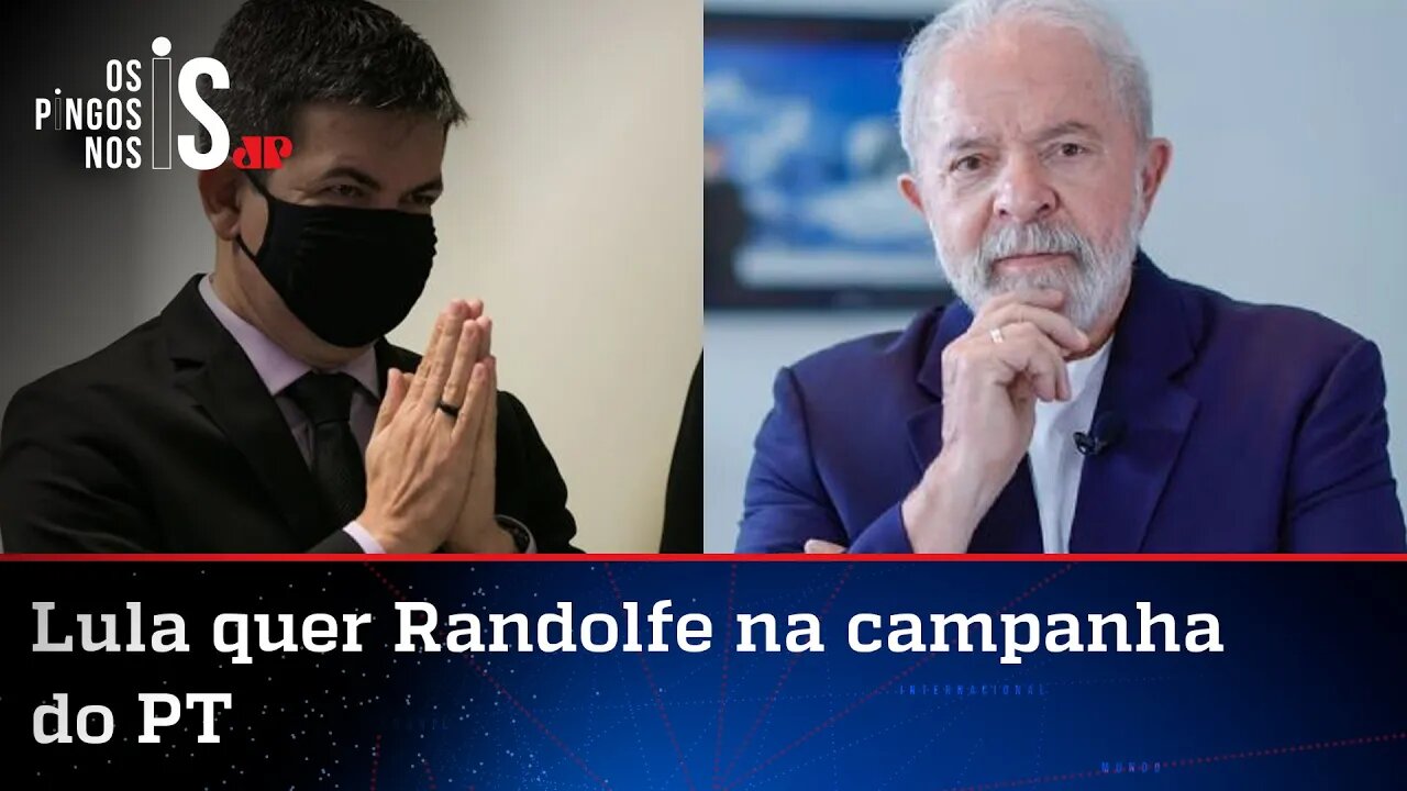 Lula chama Randolfe Rodrigues para coordenar campanha à Presidência