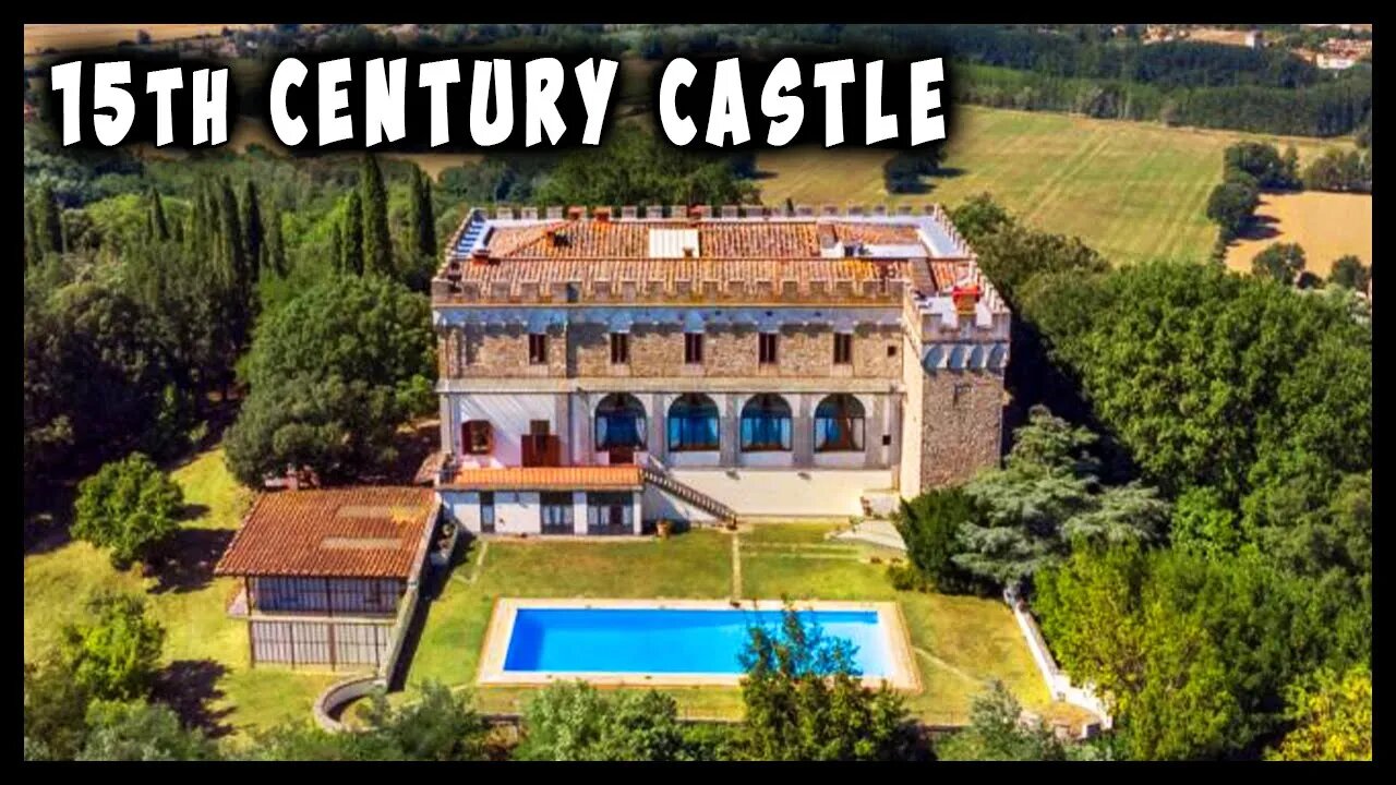 Impressive 15th Century Castle in Tuscany, Florence Real Estate