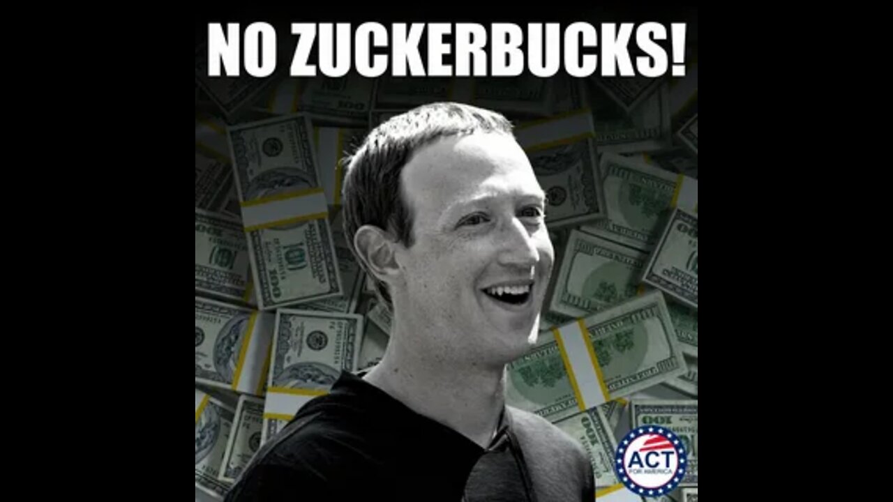 No Zuckerbucks!