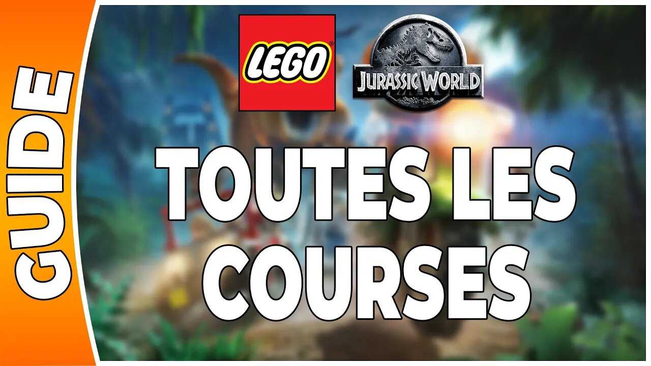 LEGO Jurassic World - Toutes les courses !!! [PS3][FR] Voir la description !