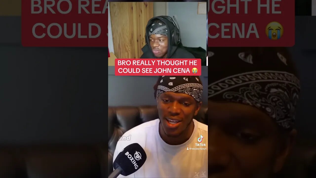 HE AINT SEEING SHI 😂😂 #ksi #ksiclips #ksifury #fury #tysonfury #fight