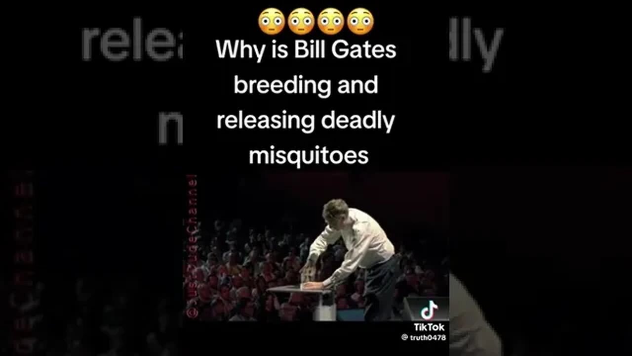 Why Is #BillGates Breeding & Releasing #Deadly #Mosquitoes? #mosquito #usa