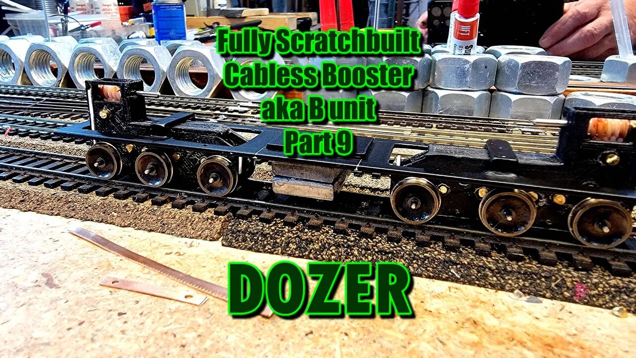 Scratchbuilt HO Scale DPU 9 DOZER