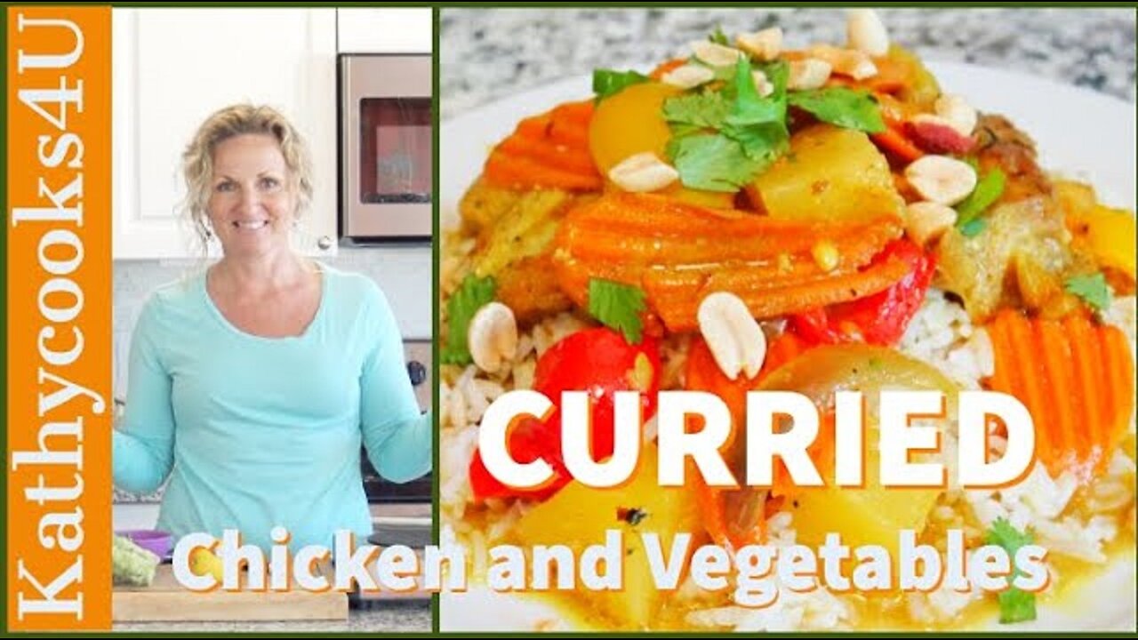 Easy Weeknight Meals | SIMPLE Chicken Curry with Vegetables | Curry recipes