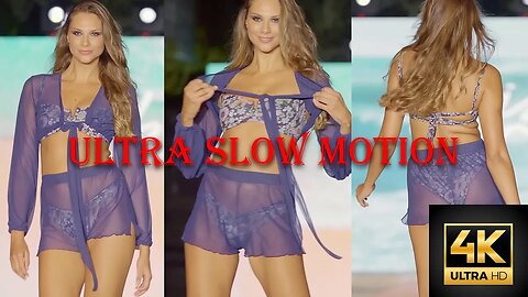 Fernanda Uesler MIAMI FASHION WEEK Slow Motion Walk | Vertical 4K ULTRA HD